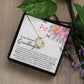 To My Granddaughter - Forever Love Necklace