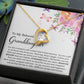 To My Granddaughter - Forever Love Necklace