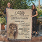 To My Daughter - Artwork Heirloom Woven Blanket (Portrait)