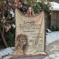 To My Daughter - Artwork Heirloom Woven Blanket (Portrait)
