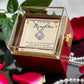Daughter - Endless Happiness - Love Knot with Rotating Rose Gift Box