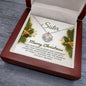 Sister - Joyous - Christmas gift - Crown Pendant Necklace