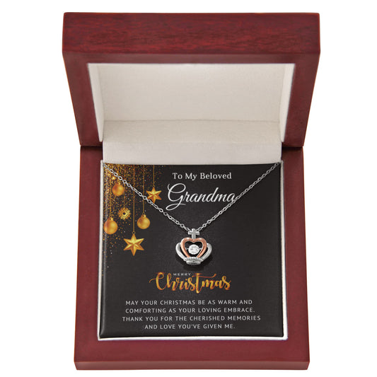 Grandma - Christmas Gift - Crown Pendant Necklace