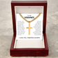 To My Man - Artisan Cross with Cuban Link Chain Selling price: $59.95